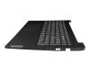 Clavier incl. topcase GR (grecque) gris/noir original pour Lenovo V15 G4 AMN (82YU)