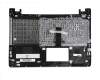 Clavier incl. topcase GR (grecque) noir/argent original pour Asus S56CM