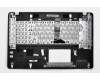 Clavier incl. topcase IT (italien) noir/argent original pour Asus R751JB