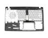 Clavier incl. topcase SF (suisse-francais) noir/gris original pour Asus X552EA