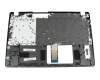 Clavier incl. topcase SF (suisse-francais) noir/noir original pour Acer Aspire 3 (A315-42)