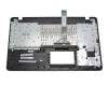 Clavier incl. topcase SF (suisse-francais) noir/noir original pour Asus R752LAV
