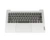 Clavier incl. topcase UK (anglais) noir/argent original pour Lenovo IdeaPad Slim 5-14IAH8 (83BF)