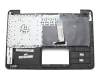 Clavier incl. topcase UK (anglais) noir/noir original pour Asus X455WA