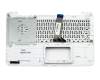 Clavier incl. topcase US (anglais) noir/blanc original pour Asus F555LP