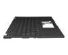 Clavier incl. topcase US (anglais) noir/noir avec rétro-éclairage original pour Asus ROG Flow X13 GV301QC