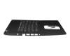 Clavier incl. topcase US (anglais) noir/noir original pour Acer Aspire 3 (A317-51G)