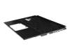 Clavier incl. topcase US (anglais) noir/transparent/noir avec rétro-éclairage original pour Asus FX517ZE