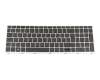Clavier noir/argent original pour HP ProBook 640 G4