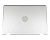 Couvercle d\'écran 35,6cm (14 pouces) argent original pour écrans HD pour HP Pavilion x360 14m-ba000