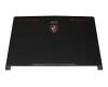 Couvercle d\'écran 39,1cm (15,6 pouces) noir original pour MSI GE63VR 7RE/7RF (MS-16P1)