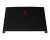Couvercle d\'écran 39,6cm (15,6 pouces) noir original pour MSI CreatorPro M15 A11UIS (MS-16R6)