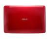 Couvercle d\'écran 39,6cm (15,6 pouces) rouge original (1x WLAN) pour Asus F555UB