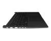 D0K-6707C original Medion clavier incl. topcase DE (allemand) noir/noir avec rétro-éclairage