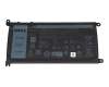 DELL-WDX0R original Dell batterie 42Wh (variante de 1,5 cm)