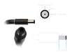 Dell Inspiron 16 2in1 (7635) original Chargeur 240 watts mince