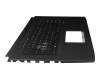 EABKN0005030 original Asus clavier incl. topcase DE (allemand) noir/noir avec rétro-éclairage