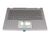 EAZA0002010-1 original Acer clavier incl. topcase DE (allemand) gris/gris avec rétro-éclairage