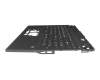 EAZBJ002010 original Acer clavier incl. topcase DE (allemand) noir/noir avec rétro-éclairage