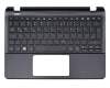 EAZHJ001030-1 original Acer clavier incl. topcase DE (allemand) noir/noir