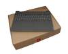 EC1A4000100 original Lenovo clavier incl. topcase DE (allemand) gris/gris