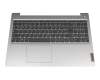 EC1JV000200 original Lenovo clavier incl. topcase DE (allemand) gris/argent
