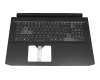 FA3BH000200 original Acer clavier incl. topcase DE (allemand) noir/noir avec rétro-éclairage