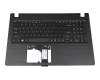 FBZAJ003010 original Acer clavier incl. topcase US (anglais) noir/noir