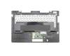 FUJ:CP657608-XX original Fujitsu clavier incl. topcase DE (allemand) noir/argent