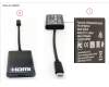 Fujitsu CABLE, HDMI ADAPTER (USB TYPE-C TO HDMI) pour Fujitsu Stylistic V727
