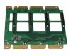 Fujitsu A3C40135238 original Serveur pièces de rechange HDD-Backplate Platine (incl. cable) utilisé
