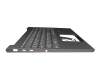 H711203212867 original Lenovo clavier incl. topcase DE (allemand) gris/gris avec rétro-éclairage