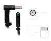 HP Envy x360 15-es0000 original Chargeur 150 watts arrondie