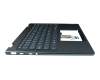 HQ207220B9000 original Lenovo clavier incl. topcase UK (anglais) bleu/bleu avec rétro-éclairage