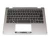 HQ21011498000 original Acer clavier incl. topcase DE (allemand) noir/gris