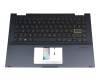 HQ2101305200 original Asus clavier DE (allemand) noir avec rétro-éclairage