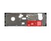 Haut du boîtier gris-noir original (grandes ouvertures) pour Asus K53TK