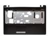 Haut du boîtier gris-noir original (grandes ouvertures) pour Asus X53Z