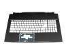 Haut du boîtier noir original pour MSI GF75 Thin 10UD/10UCK/10UC (MS-17F6)