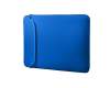 Housse de protection (noir/bleu) pour appareils 15,6\" original pour HP Pavilion x360 14-dh0000
