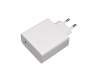 Huawei MateBook 13 (2019) original Chargeur USB-C 65 watts EU wallplug blanc