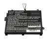 IPC-Computer batterie 53,9Wh compatible avec Mifcom SG7 Ultimate (P970RN) (ID: 10327)
