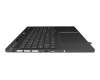 KB640C original Lenovo clavier incl. topcase CH (suisse) gris/gris avec rétro-éclairage