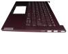 KT01-19C3DK01UKRA000 original Lenovo clavier incl. topcase UK (anglais) pourpre/pourpre avec rétro-éclairage