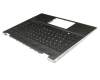 L22400-041 original HP clavier incl. topcase DE (allemand) noir/noir avec rétro-éclairage