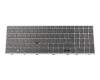 L32575-041 original HP clavier DE (allemand) noir/gris avec rétro-éclairage et mouse stick (SureView)