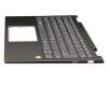 LCM17J66D0J686 original Chicony clavier incl. topcase DE (allemand) anthracite/anthracite avec rétro-éclairage