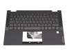 LCM19J16D0J686 original Lenovo clavier incl. topcase DE (allemand) gris/gris avec rétro-éclairage