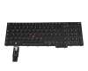LIM21G86D0JG625 original Chicony clavier DE (allemand) noir/noir avec rétro-éclairage et mouse stick
