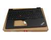 LIM21G86D0JG629 original Lenovo clavier DE (allemand) noir avec rétro-éclairage et mouse stick